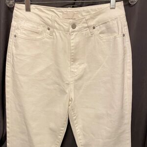 Women’s Habitual White Crop Jeans Size 8